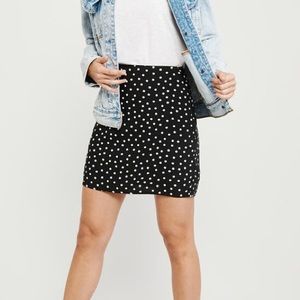 Abercrombie Polka Dot Miniskirt